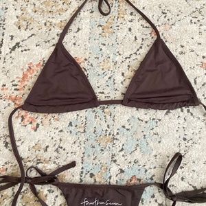 437 Silky Soft Cheeky Bikini Set